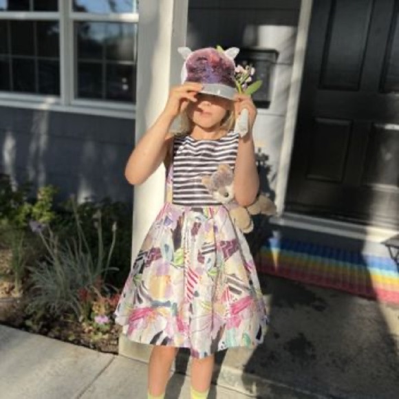 Pippa & Julie Big Girl’s 14 Floral Party Dress. - Picture 4 of 13